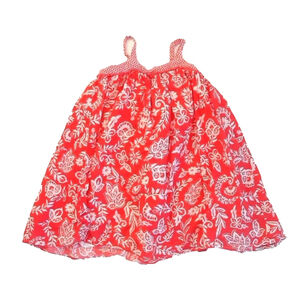 Gap Girls Red Floral Dress size: 4T